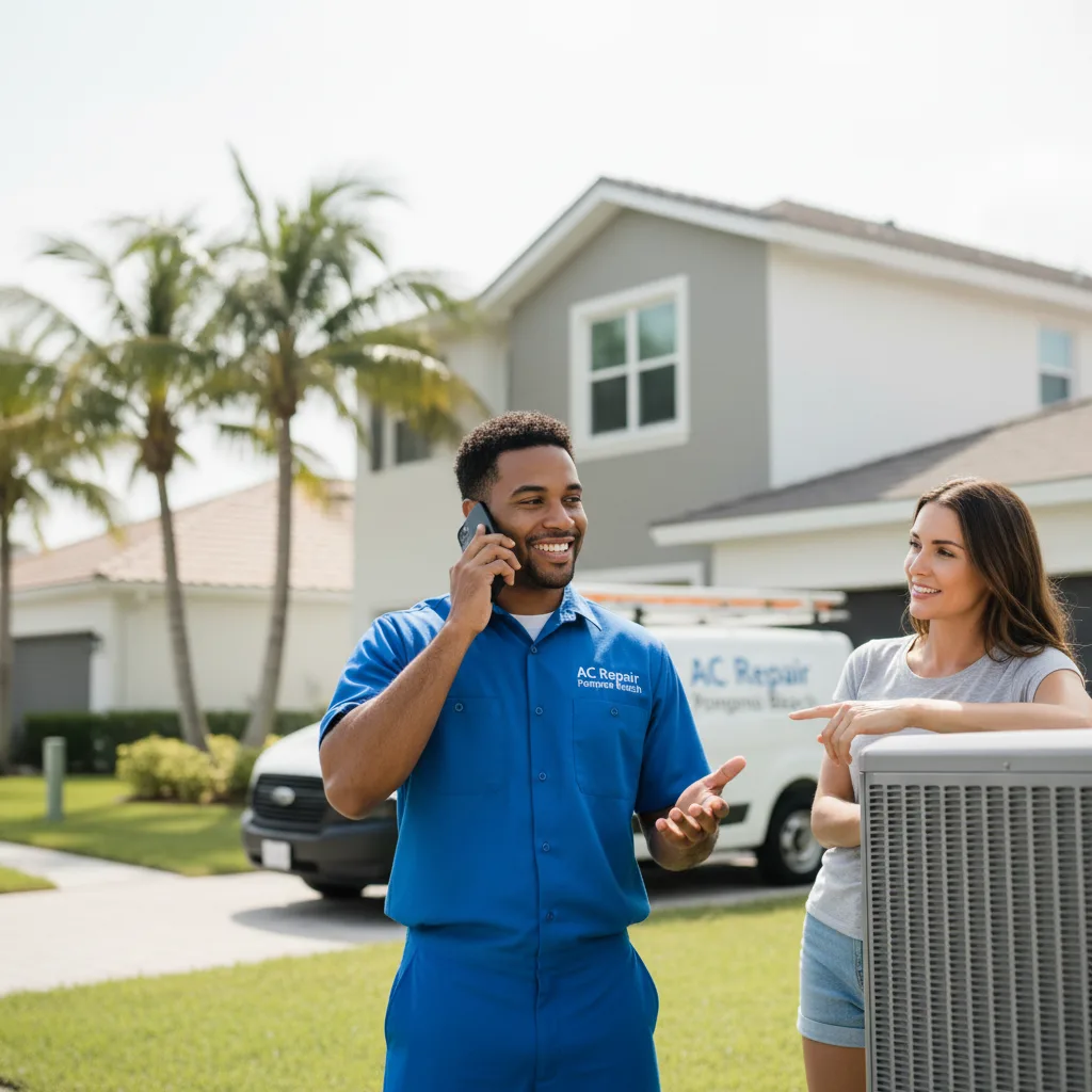 AC Repair Pompano Beach customer support in Delton